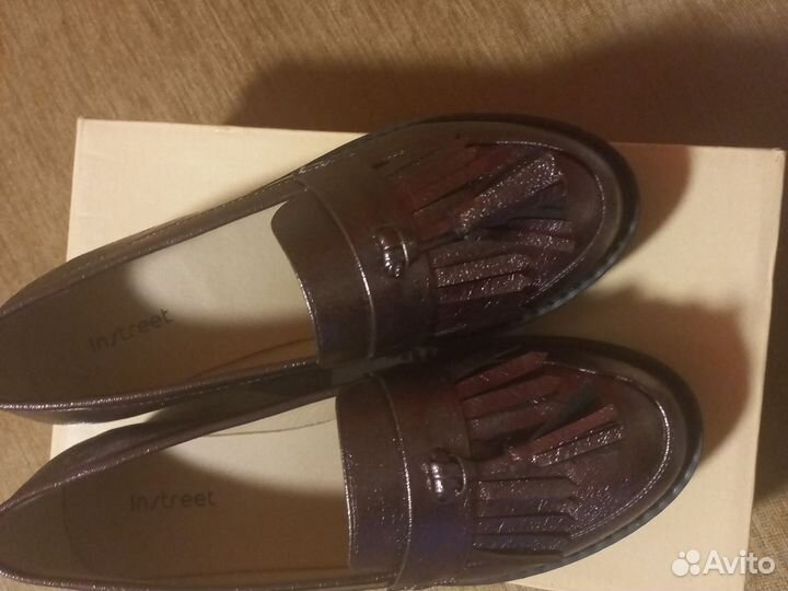 Лоферы женские 37 размер новые