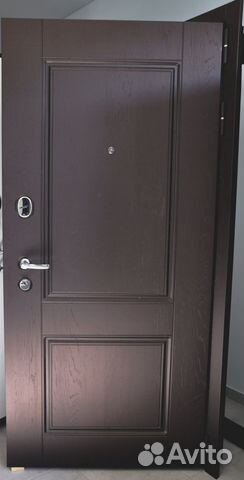 Дверь входная дуэт Ясень Грей / Белый снег