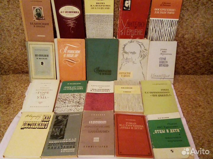 Изуч. классики в школе,книги о твор-ве писателей