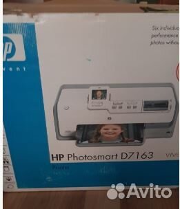 Hp photosmart d7163