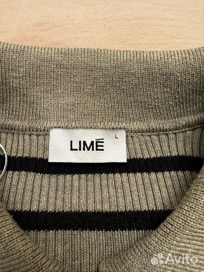 Джемпер поло lime