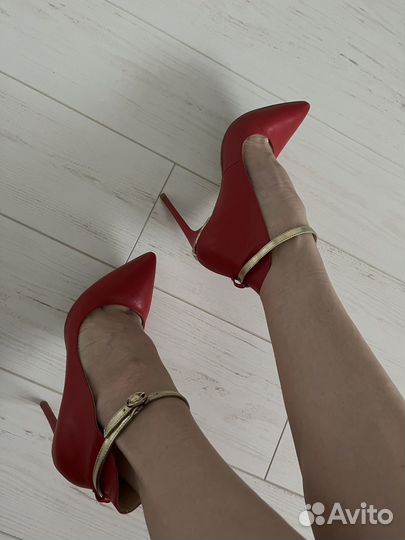 Туфли лодочки натуральная кожа 37