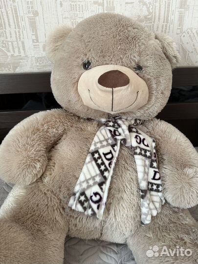 Большой Плюшевый медведь Мягкая Игрушка