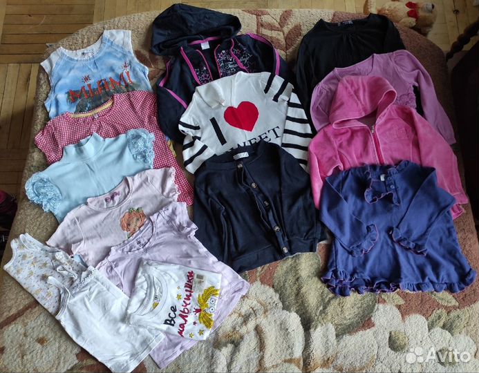 Пакет вещей на девочку