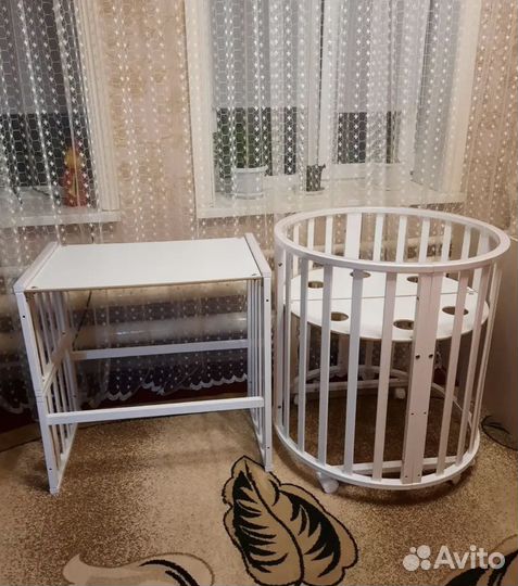 Детская кроватка трансформер 8 в 1