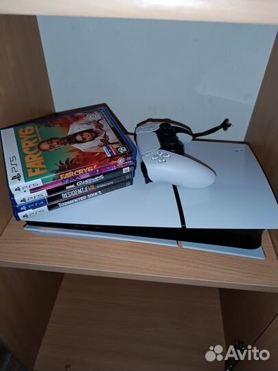 Sony playstation 5 ps5 с дисководом slim