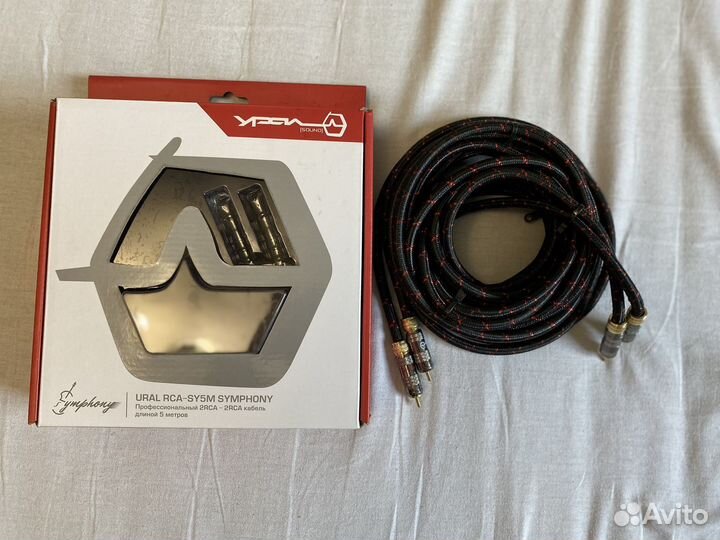 Межблочный кабель rca 5 метров
