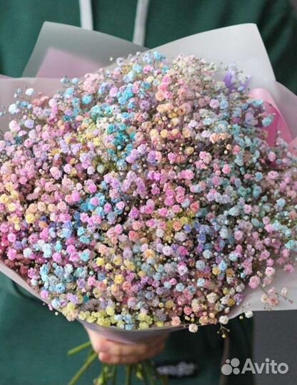 Букеты из гипсафилы