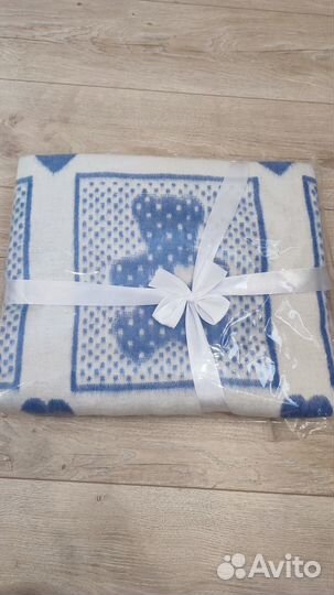 Одеяло байковое детское новое