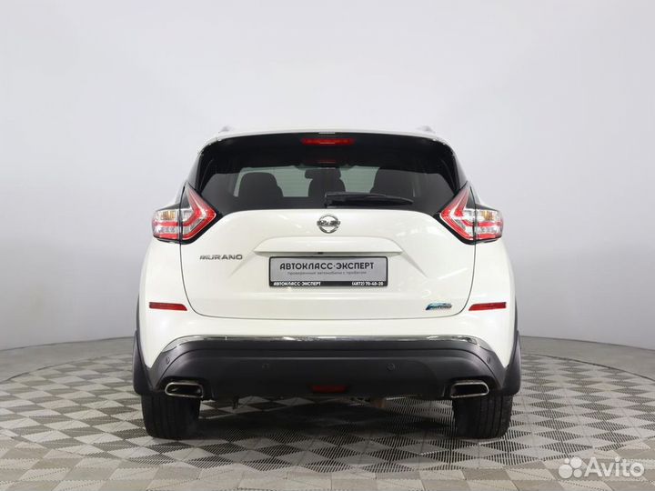 Nissan Murano 2.5 CVT, 2016, 102 768 км