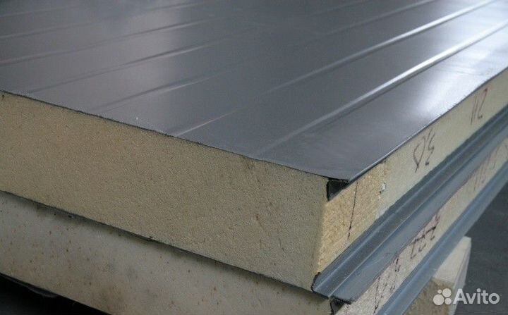 Сэндвич-панели с наполнителем Минвата или Пенополи