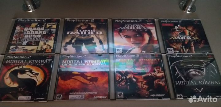 Игровые диски на ps2