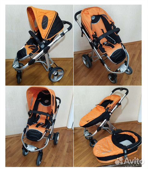Коляска brevi ovo 2 в 1