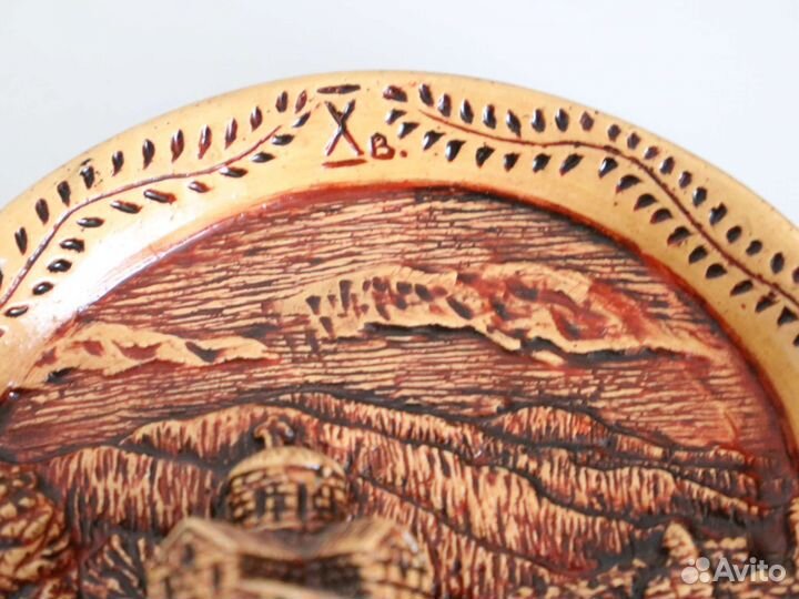 Тарелка декоративная Абхазия Лыхненский Собор