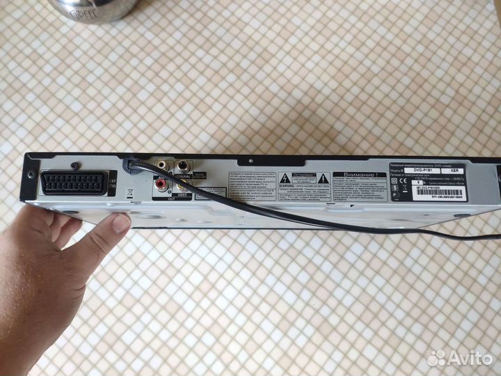 Видеомагнитофон samsung dvd-p181