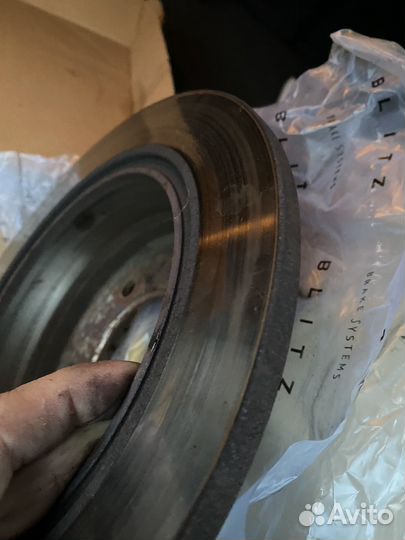 Задние тормозные диски lancer 10