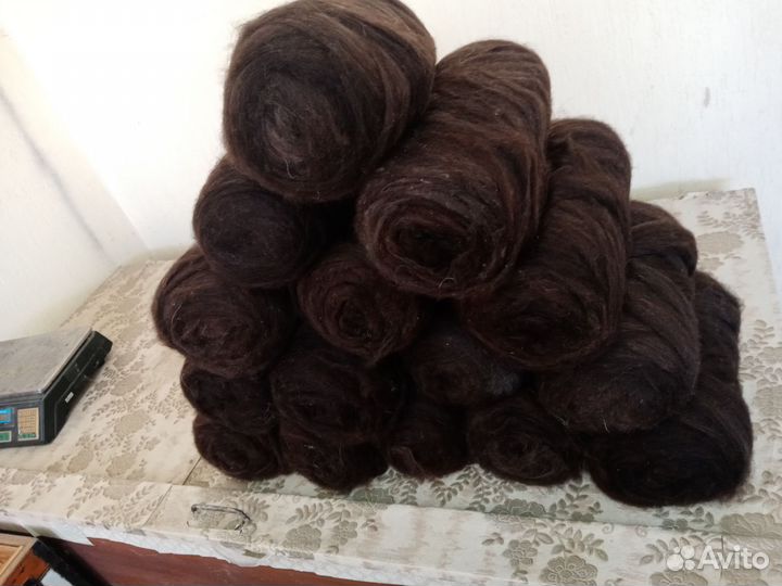 Новый начес овечей шерсти