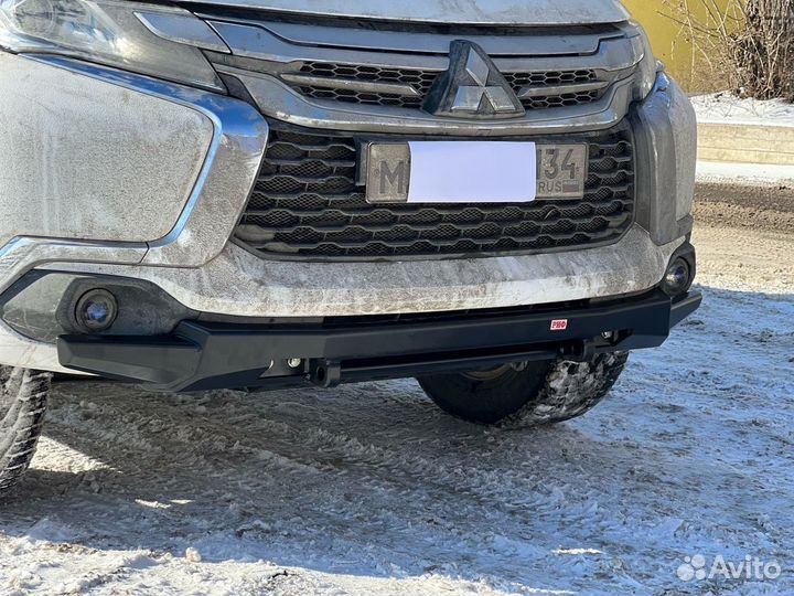 Бампер риф силовой Mitsubishi Pajero Sport 3