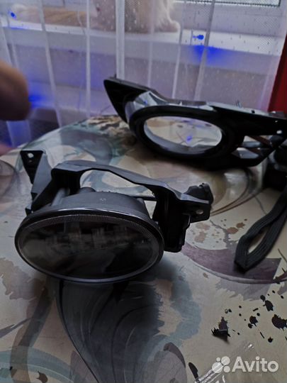 Противотуманки на honda civic 4D