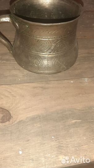 Кружка медная