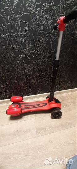 Самокат детский трехколесный kreiss реактивный