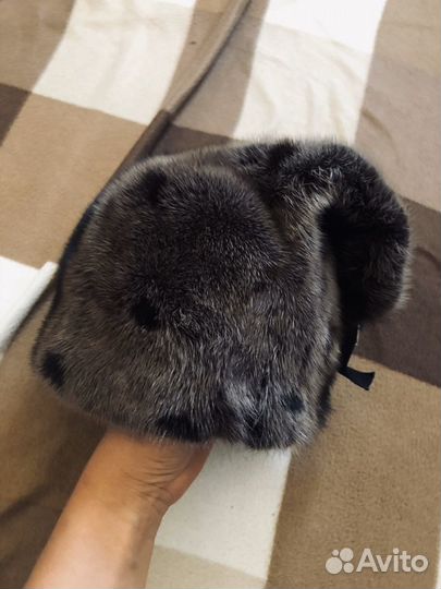 Шапка норковая )