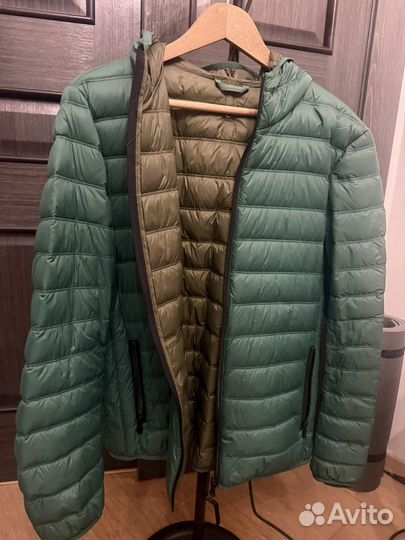 Лёгкий пуховик Benetton размер M/L