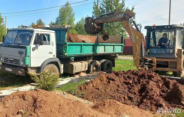 Услуги камаз схвариант, песок, пгс, опгс Сарапул