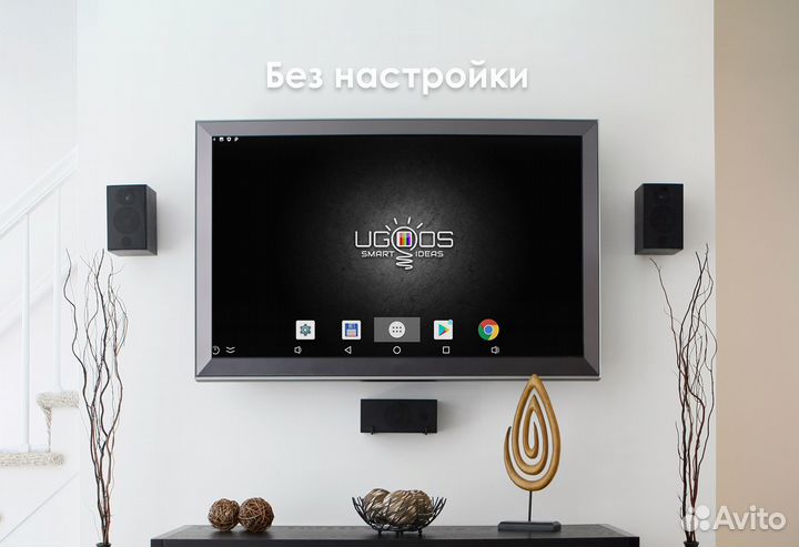 Смарт тв приставка Ugoos X4 Pro + Настройка + iptv