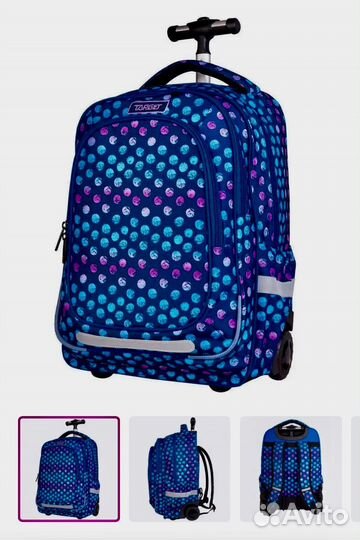Рюкзак школьный на колесах
