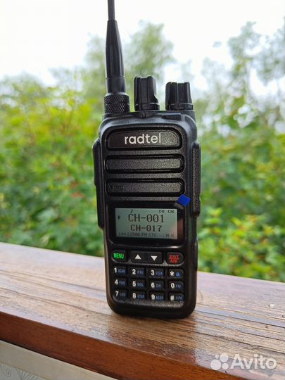 Рация Radtel rt-830 авиа/речной/uhf/vhf