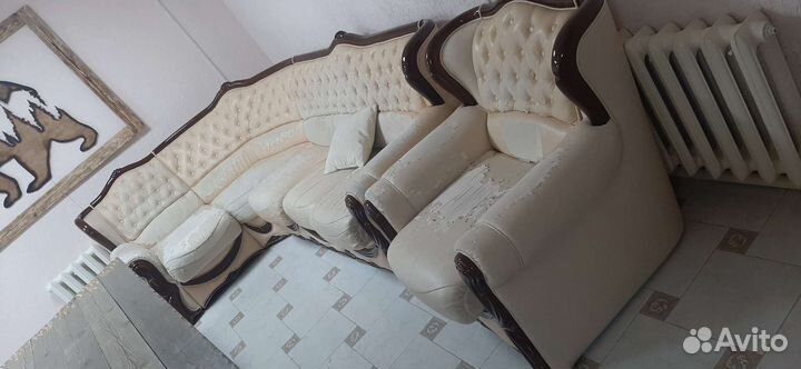 Перетяжка мягкой мебели