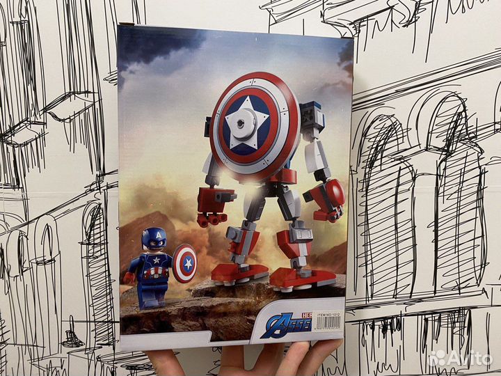 Lego Marvel Avengers Movie (Капитан Америка)