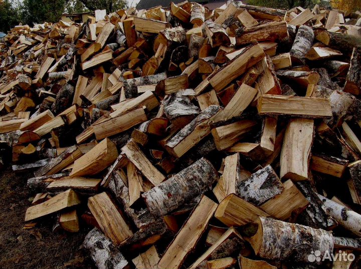 Дрова колотые