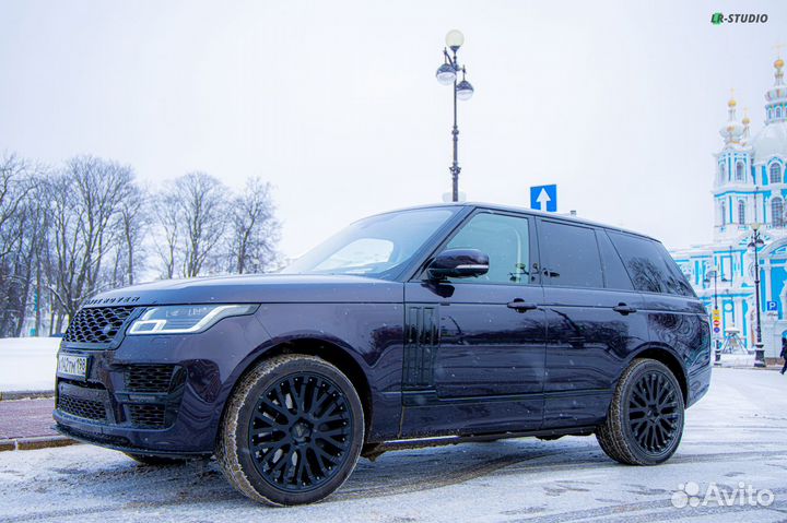 Рестайлинг Range Rover SVO Китай оптика +установка