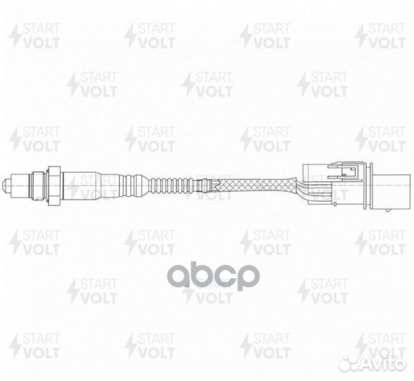 Лямбда-зонд BMW X5 E53 (99) 4.4i/4.8i до кат