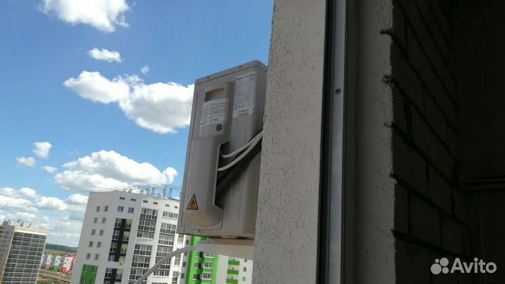 Установка кондиционеров.Заправка фреоном.демонтаж