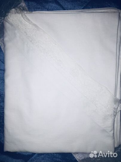 Пододеяльники детские белые 3 шт. х/б СССР, бу