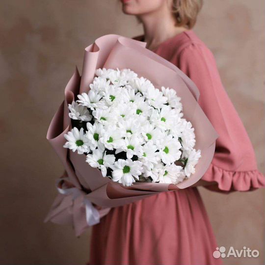 Букет из ромашек. Доставка цветов Иркутск