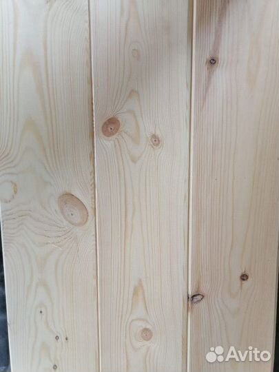 Имитация бруса, точная геометрия 14х126х3000, ав