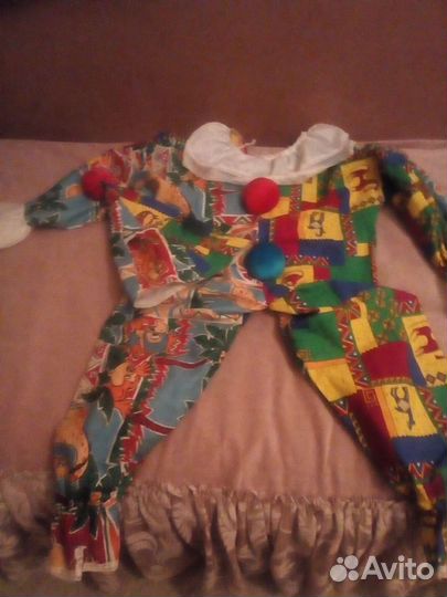 Костюм клоуна 128см