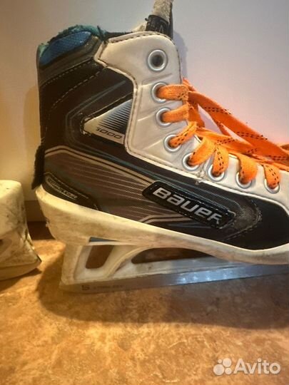 Коньки хоккейные вратарские