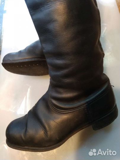 Хром.сапоги р.39с б/у