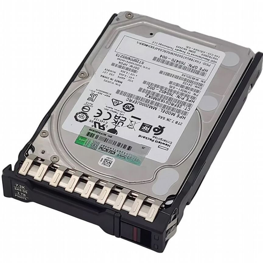 [P30575-001] Жесткий Диск Hp 2tb 7200 Sas 2,5" Hdd P30575-001