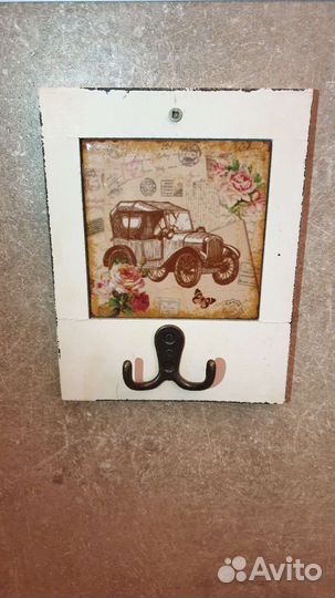 Панно с крючками / ключница