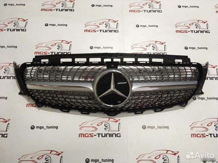 Решетка Mercedes E-class w213 Diamond Дистроник