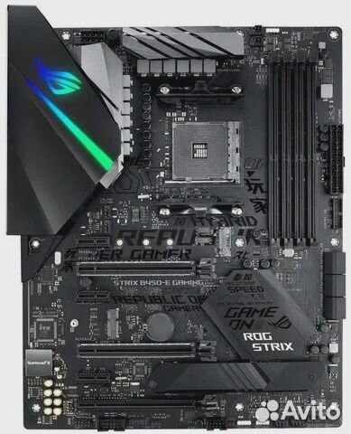 Материнская плата Asus ROG strix B450-E gaming