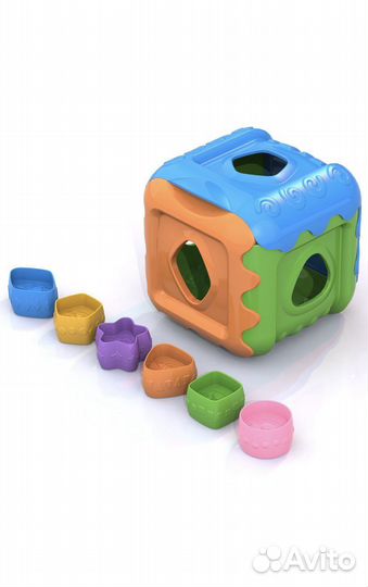 Развивающий кубик baby go