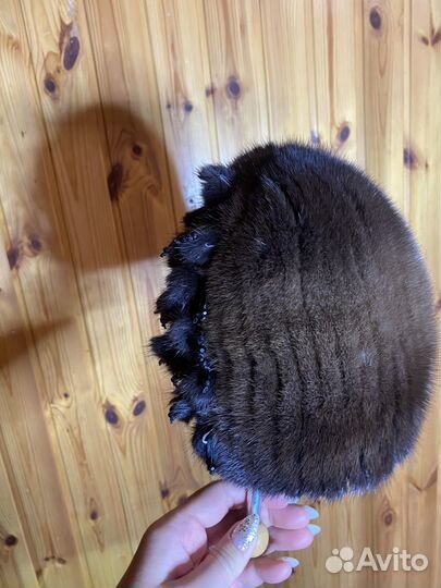 Шапка натуральная норка