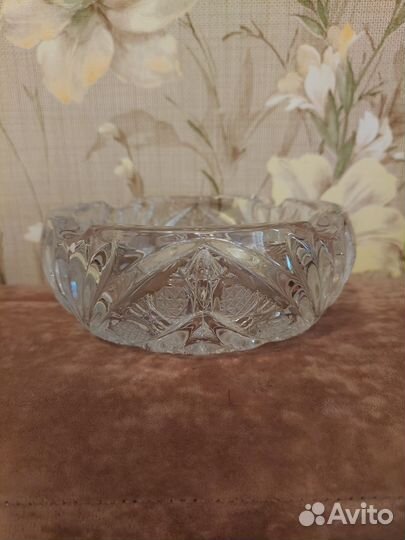 Хрустальная пепельница/конфетница